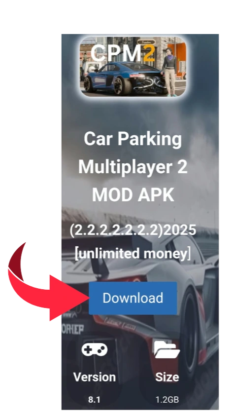 download cpm2 mod APK, download car parking multiplayer 2 mod APK